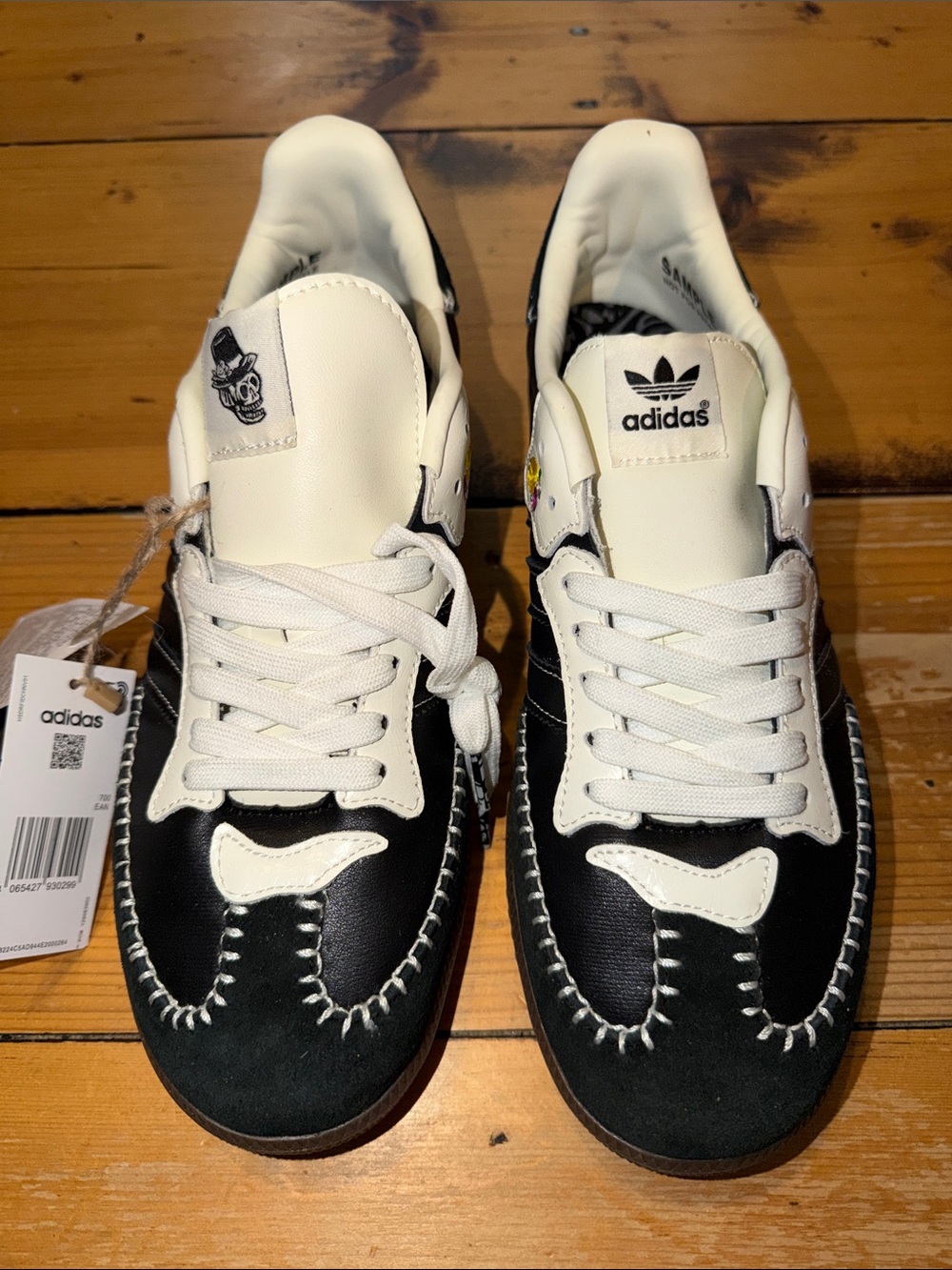Adidas Samba OG "Día de Muertos" (Core Black) Womens 10US